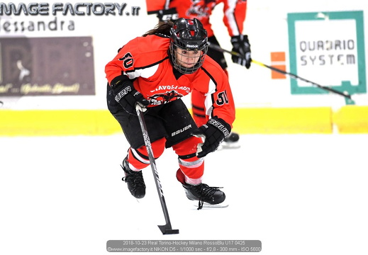 2018-10-23 Real Torino-Hockey Milano RossoBlu U17 (11-2)